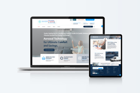 Snyder Heating And Air Conditioning: Design and Build a New Website that showcases our company's products and services, with a user-friendly interface and responsive design.