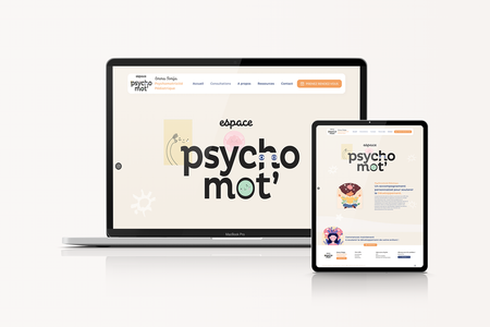 Espace Psychomot': WEBSITE DESIGN
