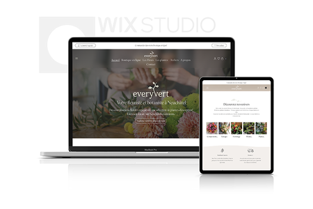 EveryVert: E-shop Website design 