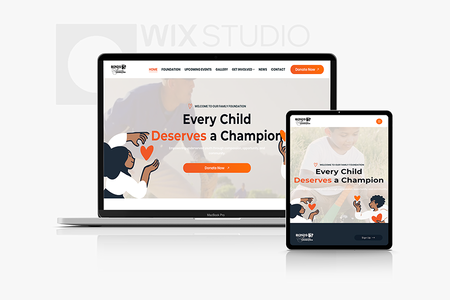  Barry Bonds Family Foundation : Charity Wix Studio