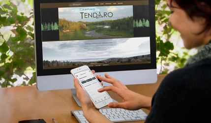 Camping Tendaro: Refonte + SEO + Réservation en ligne 