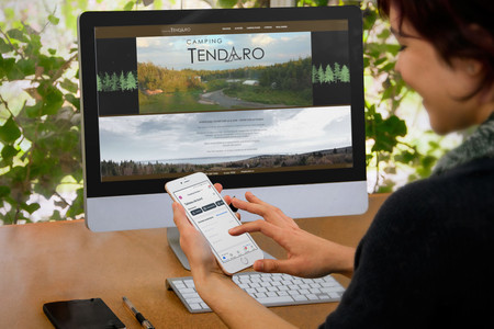 Camping Tendaro: Refonte + SEO + Réservation en ligne 