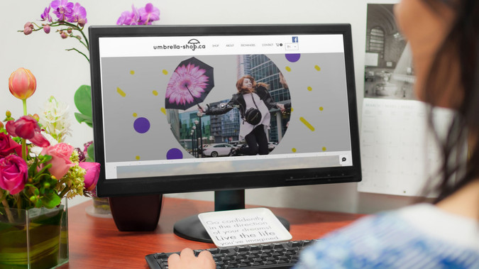 The Umbrella Shop: Refonte + boutique