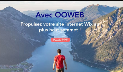 OOWEB: Notre site internet en tan qu'agence 100% Wix