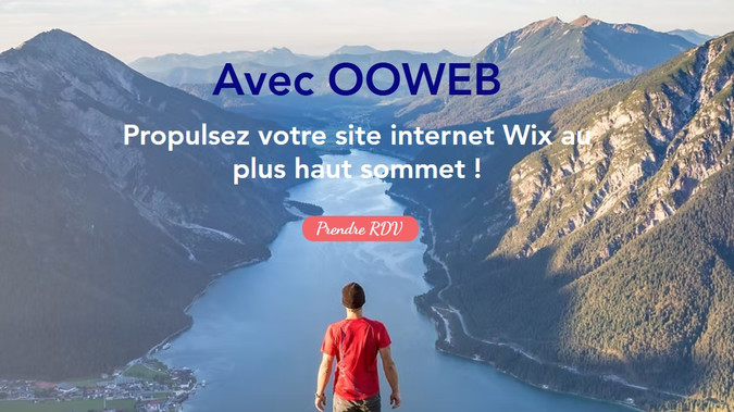 OOWEB: Notre site internet en tan qu'agence 100% Wix