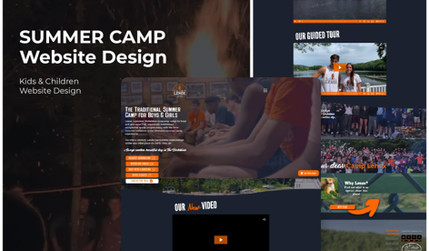 Camp Lenox: Interactive website for premier summer camp!