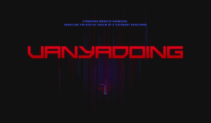 Vanyadoing: - Custom animations
- Custom texts and animations
- Custom element web components
- Advanced CSS filters and transitions
- Animated SVGs
- Custom Loader
- Lots of more