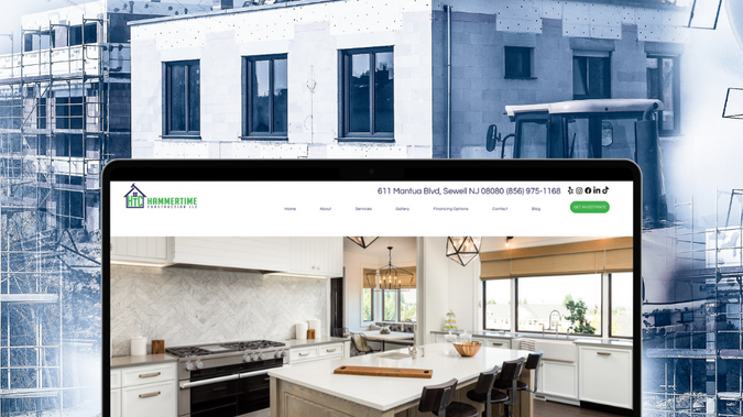 Hammertime Construction LLC: Hammer Time Construction turned to Ailie Inc. for a comprehensive digital overhaul, including a modern, user-friendly website design that showcases their construction expertise. We implemented SEO strategies tailored to boost search visibility, ensuring they rank higher on local searches.

Our Social Media Management expanded their engagement, while targeted Lead Generation campaigns drove new business inquiries. Together, these efforts strengthened Hammer Time’s online footprint and set them up for long-term growth in the competitive construction industry.