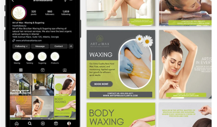 Art of Wax: Ailie Inc. partnered with Art of Wax to create a striking digital presence, including Website Design, SEO, Social Media Management, and Lead Generation. We crafted a visually appealing and user-friendly website that showcases their services.

Our SEO efforts were tailored to improve search visibility, bringing more potential clients to their site. Through targeted Social Media Management, we engaged their audience and built brand recognition, while our Lead Generation strategies successfully attracted new clients, driving business growth.
