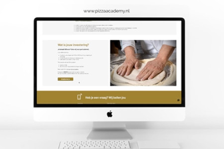 De Pizza Academy: Fully upgraded website, with Wix bookings, forms, tables, classes, workshops, funnels and automations.