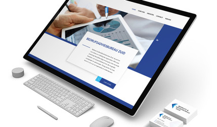Adviesbureau Zuid: Kickstarter 2 package: logo design - templates for invoices - Basic website for business controller