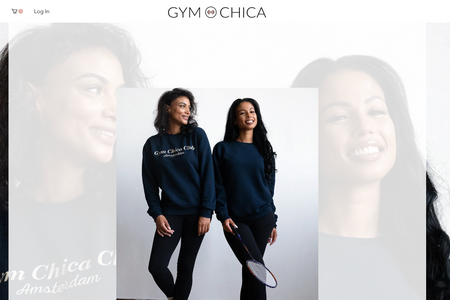 Gym Chica: Logo update/restyling + international webshop for Gym Chica sportswear, fashion and beauty with SEO-optimalization, mobile friendly ordering system and lookbook.