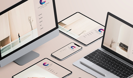CRYSTAL CODED: Professional Wix Website Designer & Graphic Designer
