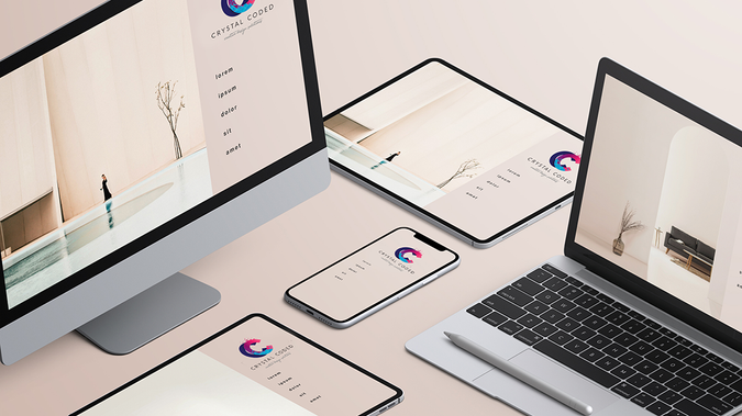 CRYSTAL CODED: Professional Wix Website Designer & Graphic Designer