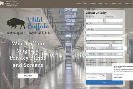 Wild Buffalo Technologies and Innovations: Wild Buffalo Magnetic Privacy Blinds and Screens