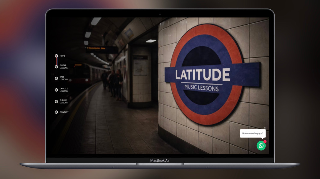 Latitude Music Lessons: Latitude Music Lessons – Website Design & Development

Latitude Music Lessons approached us with a unique brief: to create a website inspired by the iconic London Underground. The aim was to build a visually engaging and easy-to-navigate experience that stood out while remaining professional.

We designed a structured layout influenced by the tube map, using distinct line colours to represent different instruments. This not only created a strong visual identity but also made it simple for users to find the lessons they need.

Alongside the design, we developed SEO-focused pages for each instrument, helping improve search visibility and drive organic traffic.

The end result is a bold, user-friendly website that blends creativity with performance.

CLIENT FEEDBACK:

“Working with Lawrence was brilliant from start to finish. He was able to pull off everything I asked for with ease and the final website looks better than I ever could have imagined!”
— Marcus, Latitude music Lessons