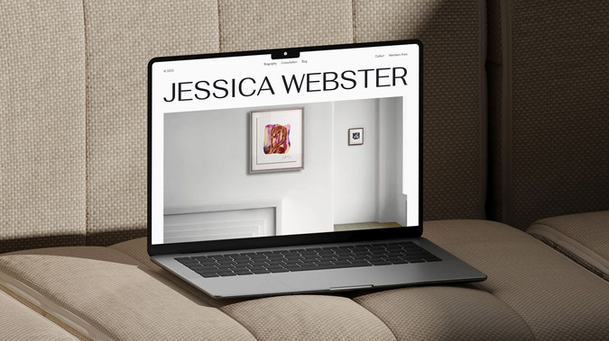 Jessica Webster: Jessica needed a gallery-inspired website that felt refined, immersive, and art-first. The goal was to combine a high-end portfolio with a global e-commerce system for selling printed works, without falling into the overly commercial feel of standard e-commerce layouts.

The site also needed to do more than showcase the work. It had to support private collections, selected trade access, and a substantial biography section that could bring together her background, technique, inspiration, exhibitions, reviews, and more in one place. The nature of some of the work also called for a more layered approach to how certain collections would be presented and accessed.

Jessica had a very specific visual direction for the shop and catalogue experience, but the standard Wix e-commerce layouts were too restrictive to achieve it. To make that possible, I moved away from the default storefront layout and created a fully custom front-end experience that kept the focus on the artwork rather than the usual shop interface.

I connected the custom design to the underlying e-commerce system so the site could remain visually tailored while still supporting the practical side of selling online. This included custom product and catalogue pages, custom multi-currency functionality for international sales, and a more considered structure for browsing and viewing collections.

I also introduced clear navigation and sub-navigation, built tailored collection pages, and created members-only areas for exclusive works. Alongside that, I created a well-structured biography section that brings together Jessica’s background, technique, inspiration, exhibitions, reviews, and more in one place, giving her a stronger PR and promotional tool.     