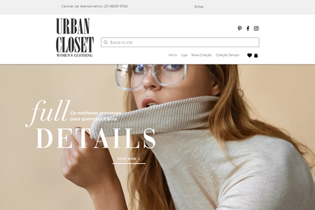 UrbanClosedStore: A Urban Closed Store é um e-commerce de moda e ficaram muito satisfeitos com o resultado de seu site!