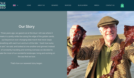 Norfolk Seaweed: Norfolk Seaweed is a start-up business created by people who come from and live in North Norfolk. They will produce sustainable, ethical seaweed for use in bio-fertilisers, bioplastics, food, nutraceuticals and much more...

The company wanted a website to enable them to reach a worldwide audience for this currently niche product.


Features that the website uses include:
Wix store
Wix payments
Multiple enquiry forms
Use of video
Blog
Translation

Websytz worked closely with the Development Director to research, design, produce, test and publish the website.