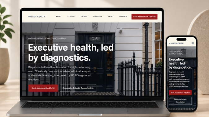 Miller Health: Complete Website Redesign...