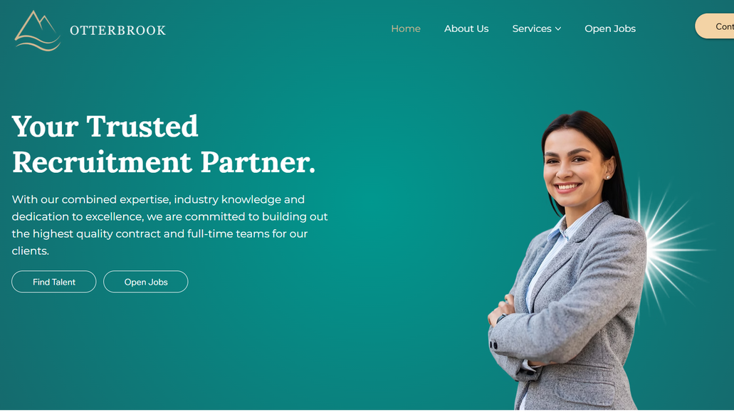 Otterbrook: We redesigned and developed this website from scratch, revamping their existing site completely. Everything was handled from start to finish, including design, development, and deployment.