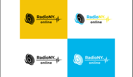 Radio New York Online: Custom logo development for the uncommercial project