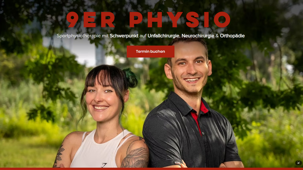9er Physiotherapie: Webdesign und SEO