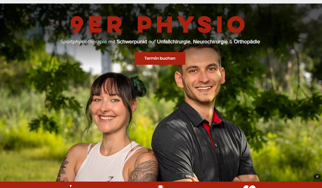 9er Physiotherapie: Webdesign und SEO