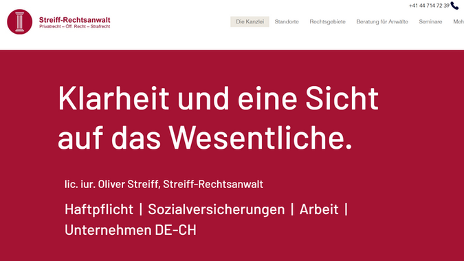 Streiff Rechtsanwalt: 