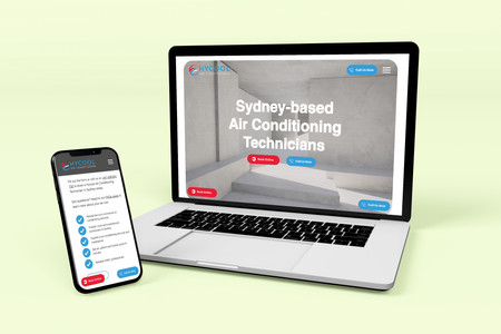 Hycool Air: Our client originally came to us for Google Ads management, but we quickly realised that no matter how amazing our ads were, they would not convert unless the client's website was improved, so we designed and built them this beauty! 