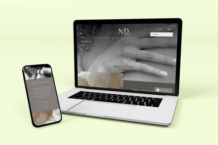 Northern Diamonds: We created a stunning, user-friendly e-commerce site for this luxury jewellery start-up using the new Editor X platform. Large, attractive imagery forms the centre point of almost every page, ensuring viewers are consistently engaged. 