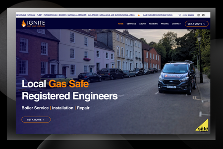 Ignite Gas & Heating: Gas Engineers in UK
- Dynamic pages with services
- SEO optimisation
- Full website redesign in WIX Studio