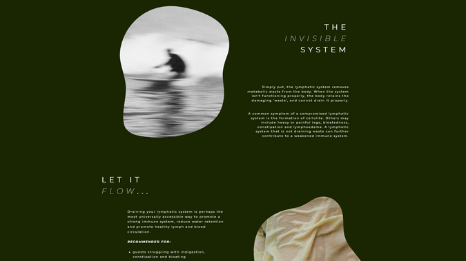 Fina London: A visual-driven website with a booking capability, for a London-based health clinic.