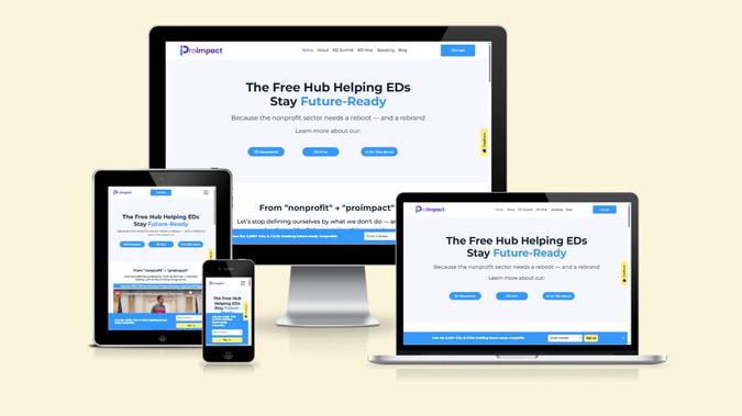 Proimpact Project: TEDx Talk Website Development – Proimpact Project
I created a professional website section to feature the TEDx Talk by Proimpact Project Founder Greg Harrell-Edge. The section was designed to highlight credibility, improve brand trust, and provide visitors with quick access to the talk. It was placed under the Media/Press category with an embedded video, headline, and CTA.

Skills Used:

✔️ Website Design & Development
✔️ UI/UX Design
✔️ Video Embedding & Layout Design
✔️ Content Integration
✔️ Responsive Design