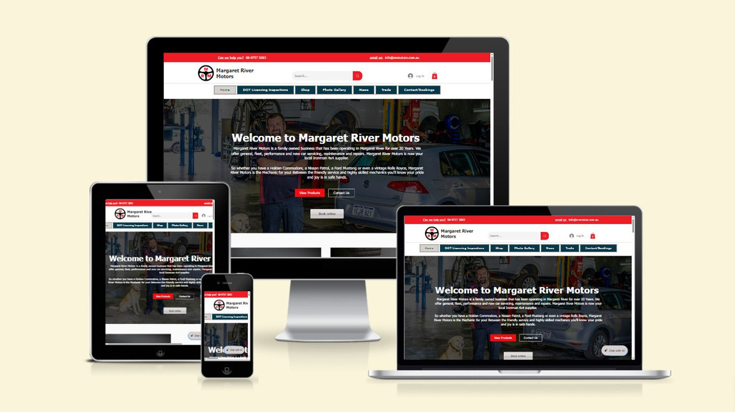margaret-river-motor: **Margaret River Motor – Automotive Website**

Margaret River Motor is a professional automotive website designed to showcase services, vehicles, and brand trust.
The focus was on a clean layout, easy navigation, and a strong business presence.

**What I did:**
• Website design and layout
• Automotive-focused UI
• Responsive for all devices
• Clean and professional look

This project highlights my ability to design business websites that are simple, modern, and client-focused.
