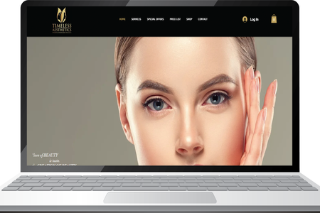 Skin Care, Service Website, Migrated from WordPress, Within, 4-6 Days: 