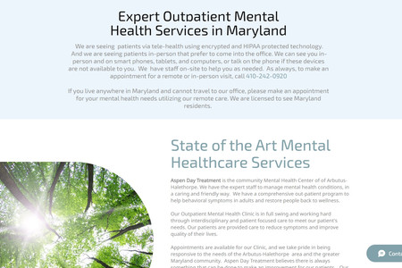 Aspen Day Treatment: I designed and developed the website for Aspen Day Treatment, an outpatient mental health clinic located in Halethorpe, Maryland. The site serves as a comprehensive resource, detailing the clinic's services, staff qualifications, and patient information to support individuals seeking mental health care.

Wix Web Design:

Visual Aesthetics: Created a professional and calming design that reflects the clinic's commitment to compassionate mental health care. The use of soothing colors and imagery fosters a welcoming online environment.

User Experience: Developed an intuitive navigation structure, allowing users to easily access information about services, staff, appointment scheduling, and important policies. Clear calls-to-action guide visitors toward booking appointments and contacting the clinic.


Responsive Design: Ensured the website is fully responsive, providing an optimal viewing experience across desktops, tablets, and smartphones, accommodating users seeking information on various devices.

Wix SEO Optimization:

Keyword Integration: Conducted thorough keyword research to identify terms such as "outpatient mental health services Halethorpe," "psychiatric care Maryland," and "mental health clinic near me." These keywords were strategically incorporated into the site's content to enhance search engine visibility.

Meta Tags and Descriptions: Developed compelling meta titles and descriptions for each page, accurately reflecting the content and incorporating targeted keywords to improve click-through rates from search engine results.

Content Strategy: Created informative and engaging content that highlights Aspen Day Treatment's services, including individual therapy, group therapy, medication management, and emergency psychiatric care. Detailed staff bios showcase the qualifications and expertise of the clinic's professionals, building trust with potential patients.

This comprehensive approach to web design and SEO optimization has significantly enhanced Aspen Day Treatment's online presence, effectively reaching and engaging individuals seeking mental health services in the Halethorpe area.