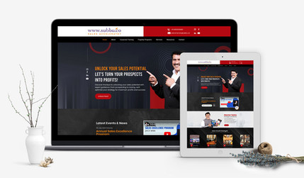 Subbu Sales Coach: www.subbu.co: A premium business website for Subbu Co, emphasizing their high-end services with custom layouts and interactive features.
Plan: Premium Website | Rs 54990