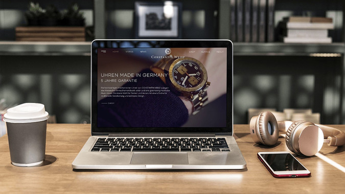 Constantin Weisz: Redesign | E-Commerce | SEO