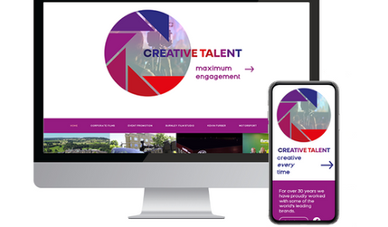 Creative Talent: A website for a video production comany showcasing their work. Built on Classic Editor.