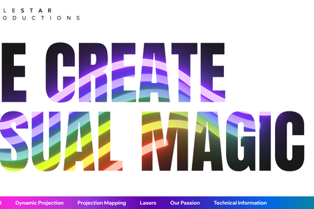 Polestar Productions: This wix studio project was developed to showcase a visual effects company