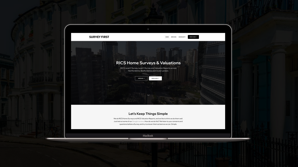 Survey First: Website for UK based RICS Home Surveys & Valuations