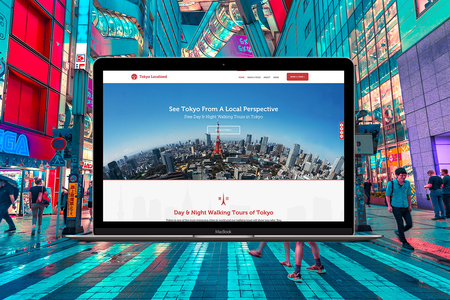 Tokyo Localized: Walking Tours Website