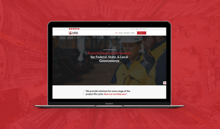 ARK Construction: Website for Construction Management Company