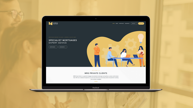 MRG: Website For Mortgage Advisor