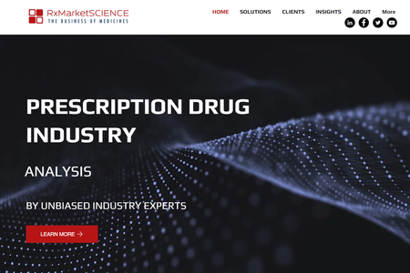 Rx Market Science USA: Advanced website for medical consultants