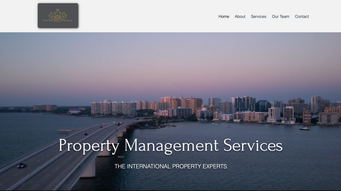 Inversiones Ron Rojo: Created complete business website and drone video.