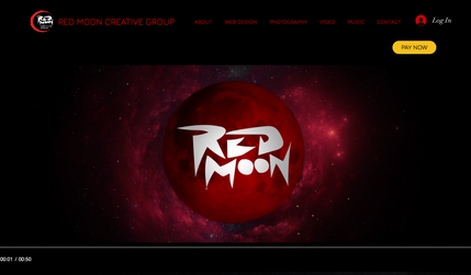 Red Moon Creative G.: Created complete business website w/ photos and drone video.