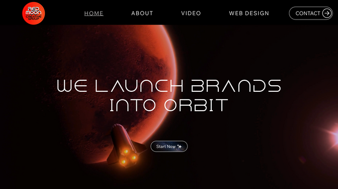 Red Moon Creative G.: Created complete business website w/ photos and drone video.