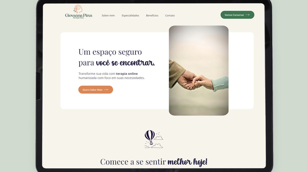 Giovanna Pires Psicóloga: Site Institucional